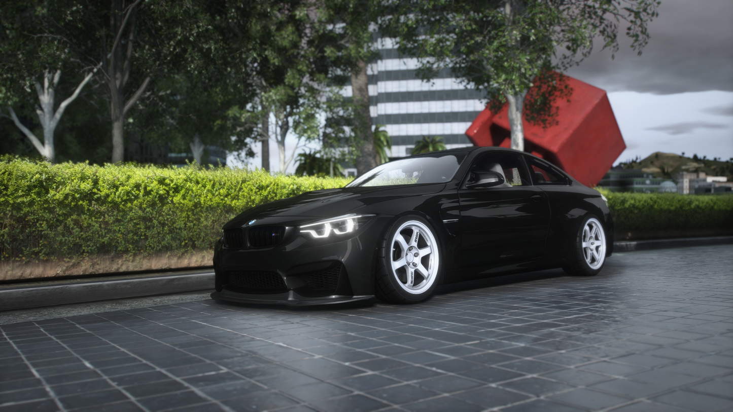 BMW M4 F82 2014 - GTA 5 & FiveM Car Mod | 210+ Tuning parts