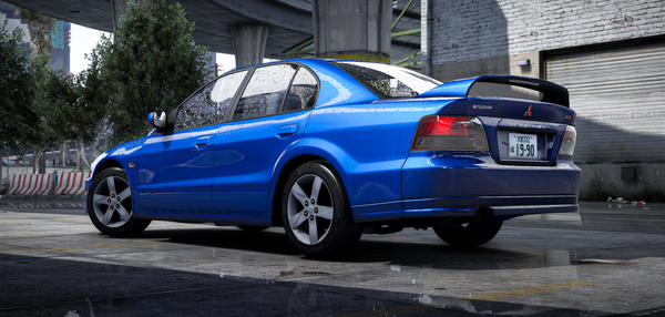 Mitsubishi Galant VR4 - GTA 5 & FiveM Car Mod | 80+ Tuning parts