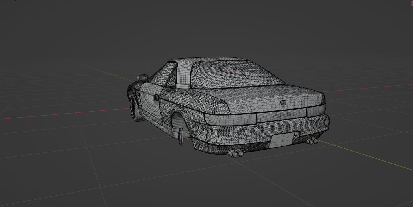 Mazda Eunos Cosmo 1990 3D Model + Tuning