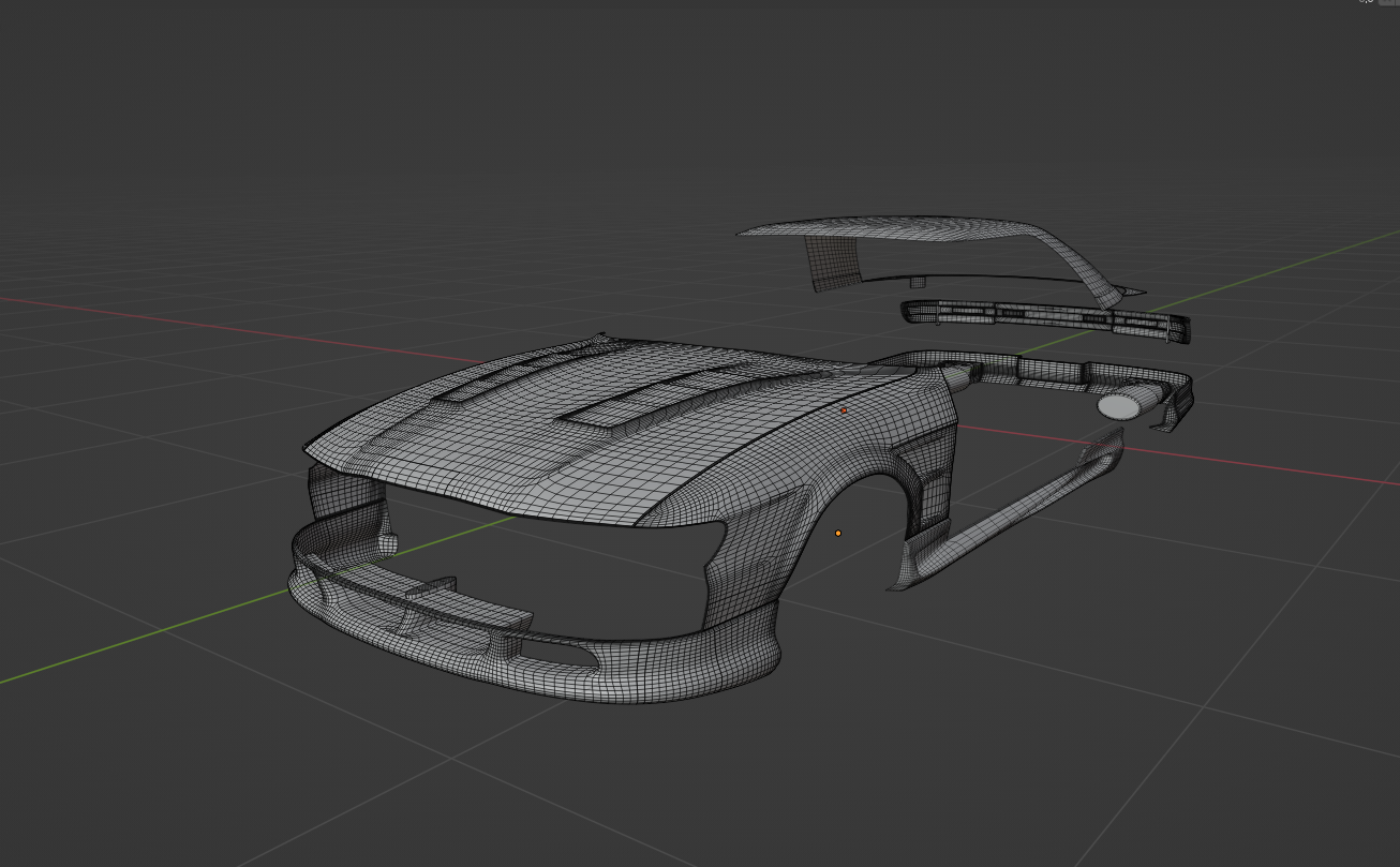 Mazda Eunos Cosmo 1990 3D Model + Tuning