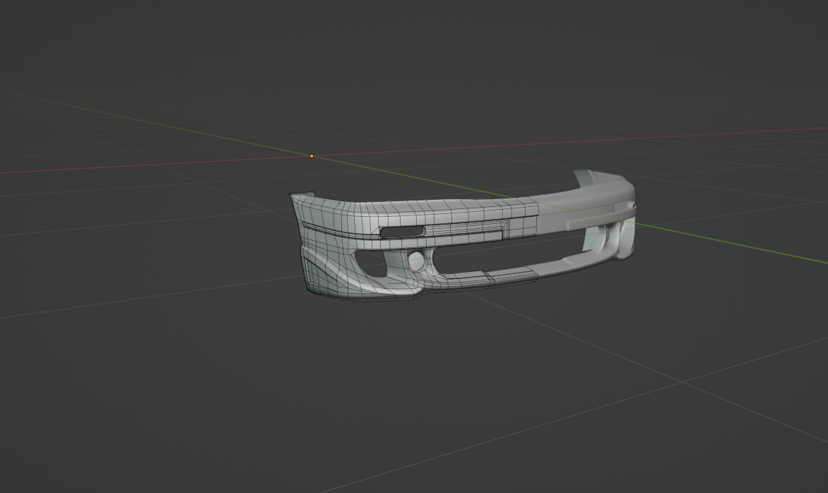 Toyota Chaser JZX100 TRD bumper v2