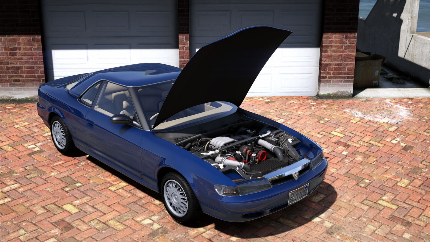 Mazda Eunos Cosmo 1990 3D Model + Tuning