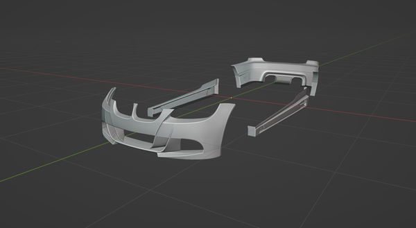 BMW M3 e92 Rieger kit
