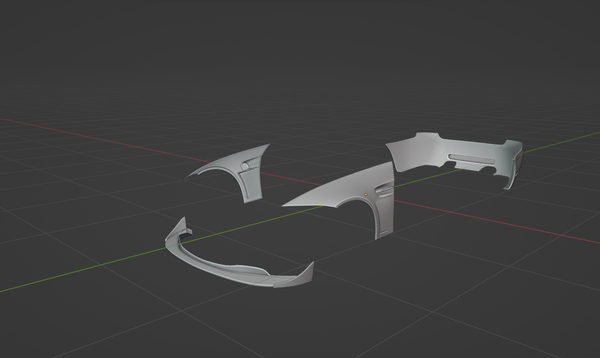 BMW M3 e92 Custom Kit