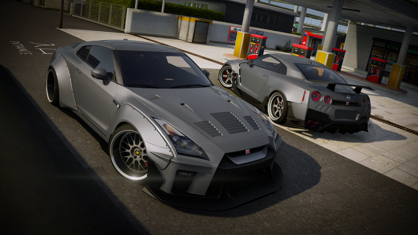 Nissan GT-R R35 Pack [430+ Tuning / Liveries / Add-On / Debadged / FiveM / LODS / Replace]