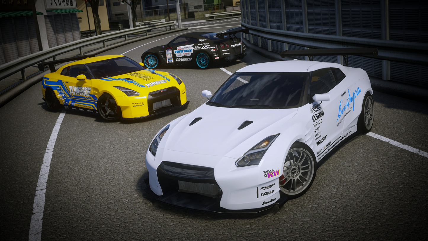 Nissan GT-R R35 Pack [430+ Tuning / Liveries / Add-On / Debadged / FiveM / LODS / Replace]