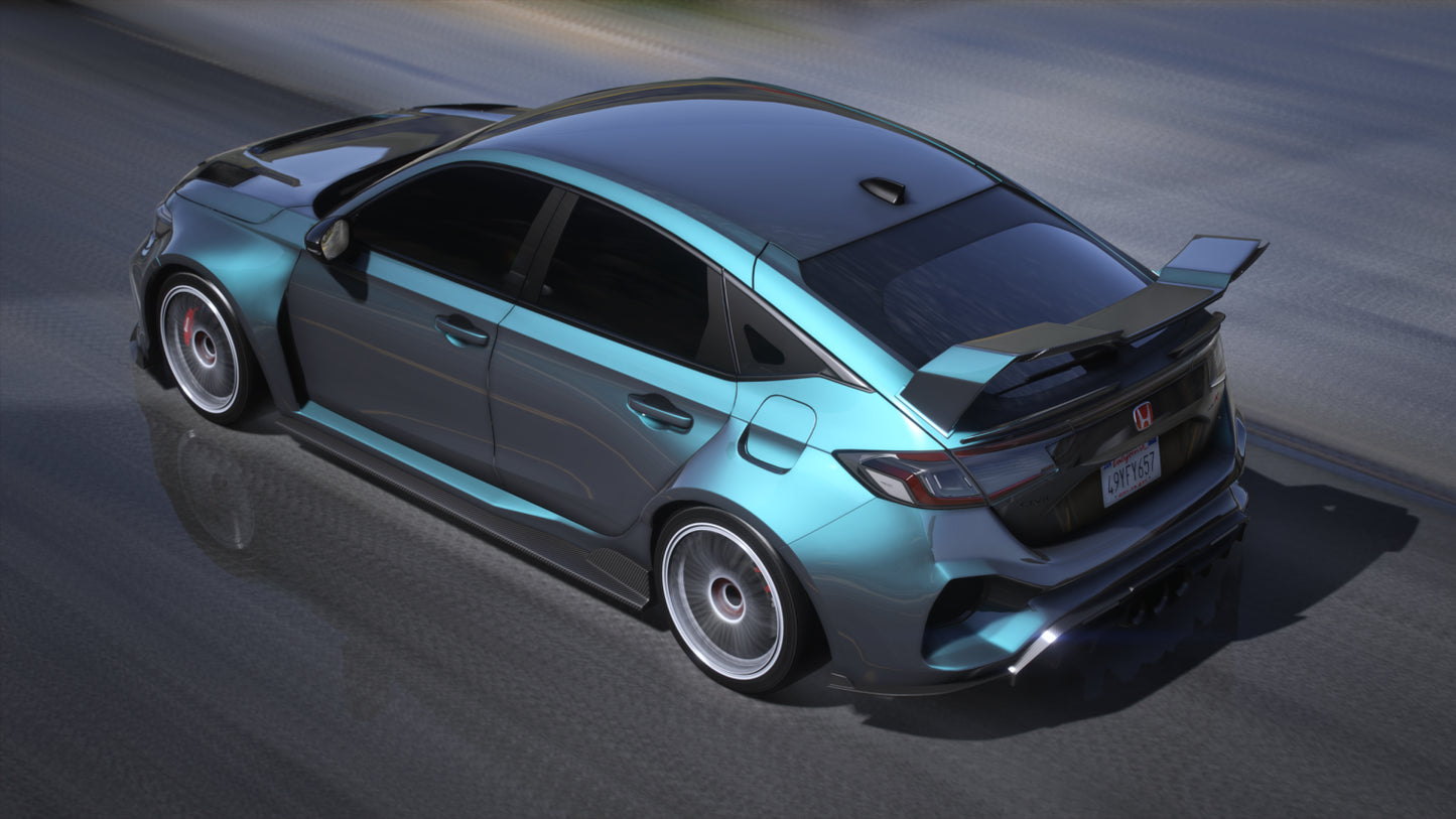 Honda Civic Type-R FL5 2023 [60+ Tuning / Liveries / Add-On / Debadged / FiveM / LODS / Replace]