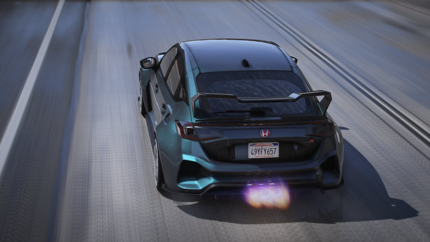 Honda Civic Type-R FL5 2023 [60+ Tuning / Liveries / Add-On / Debadged / FiveM / LODS / Replace]