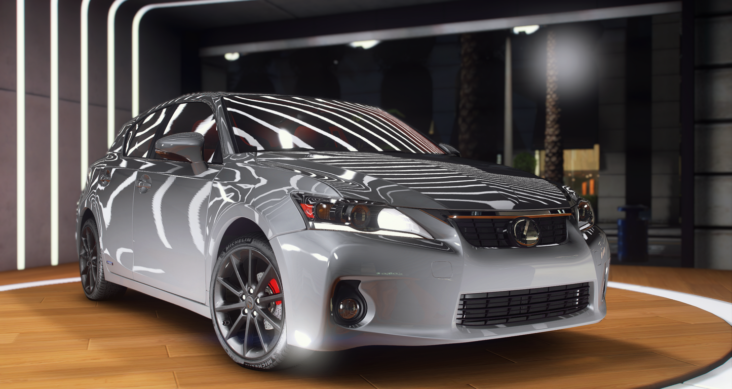 Lexus CT200h 2012 [20+ Tuning / Add-On / Debadged / FiveM / LODS / Replace]