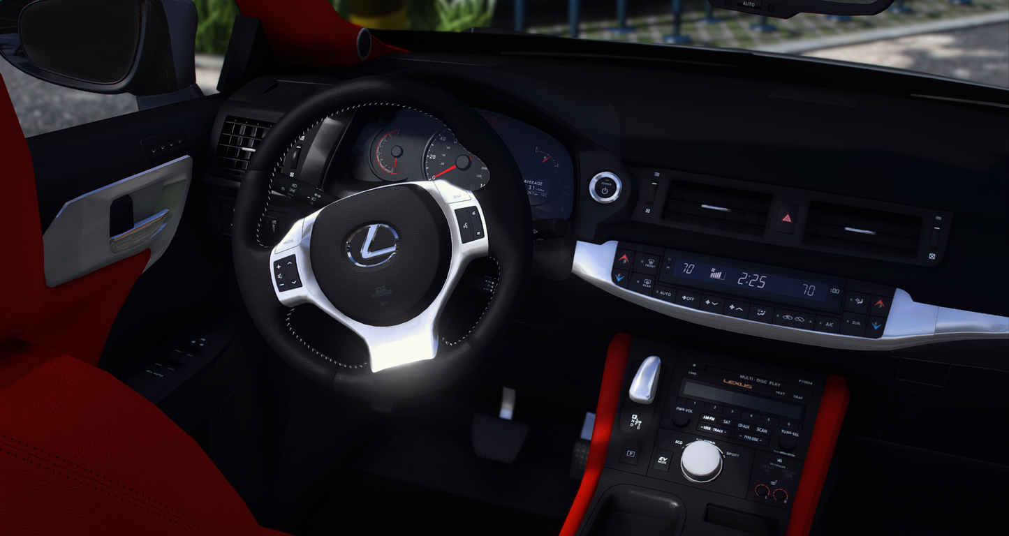 Lexus CT200h 2012 [20+ Tuning / Add-On / Debadged / FiveM / LODS / Replace]