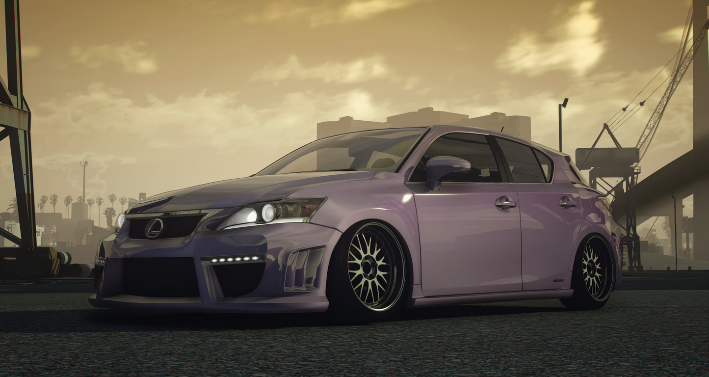 Lexus CT200h 2012 [20+ Tuning / Add-On / Debadged / FiveM / LODS / Replace]