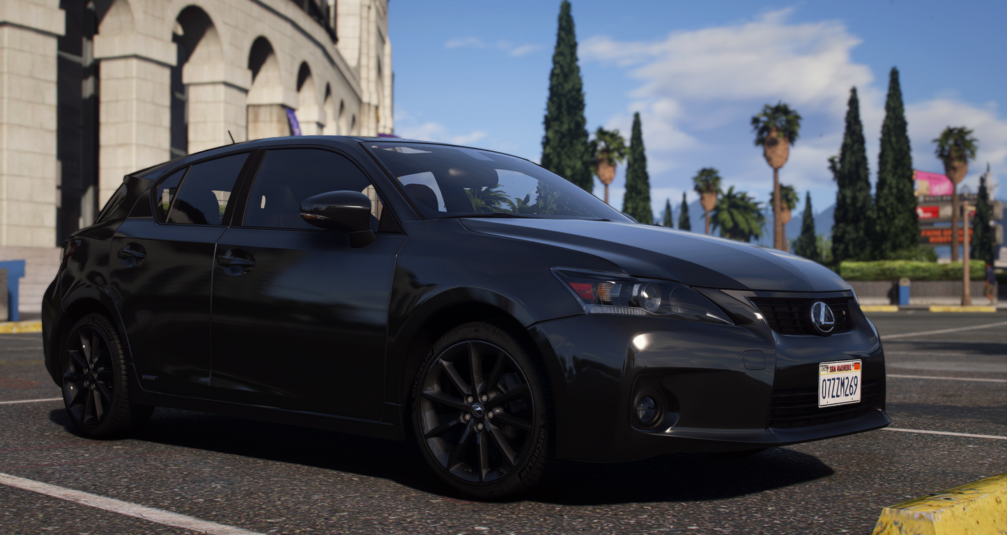 Lexus CT200h 2012 [20+ Tuning / Add-On / Debadged / FiveM / LODS / Replace]