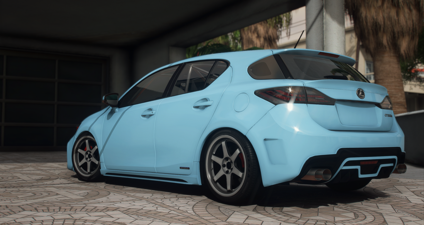 Lexus CT200h 2012 [20+ Tuning / Add-On / Debadged / FiveM / LODS / Replace]
