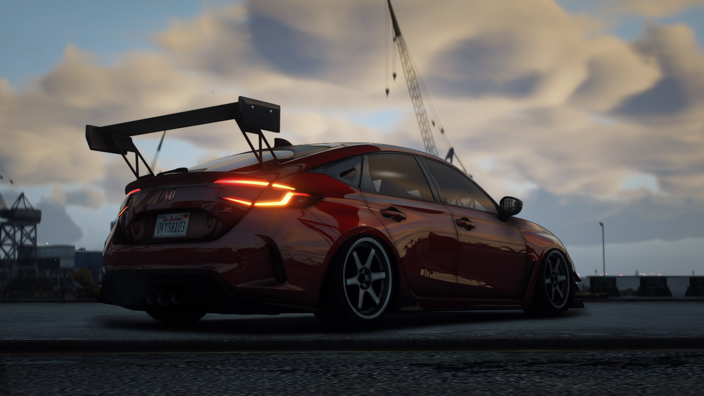Honda Civic Type-R FL5 2023 [60+ Tuning / Liveries / Add-On / Debadged / FiveM / LODS / Replace]