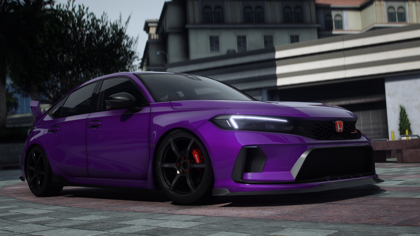 Honda Civic Type-R FL5 2023 [60+ Tuning / Liveries / Add-On / Debadged / FiveM / LODS / Replace]