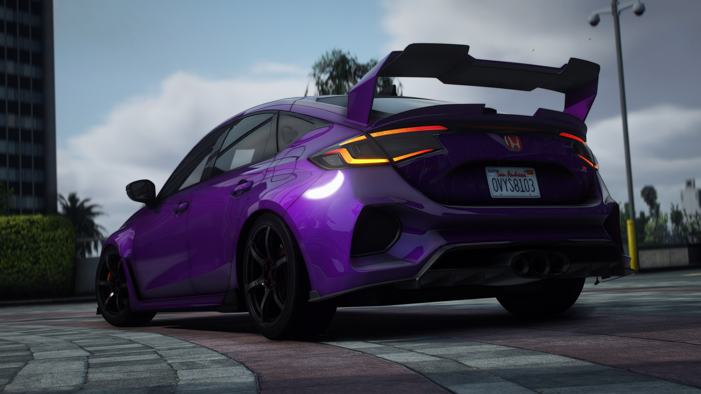 Honda Civic Type-R FL5 2023 [60+ Tuning / Liveries / Add-On / Debadged / FiveM / LODS / Replace]