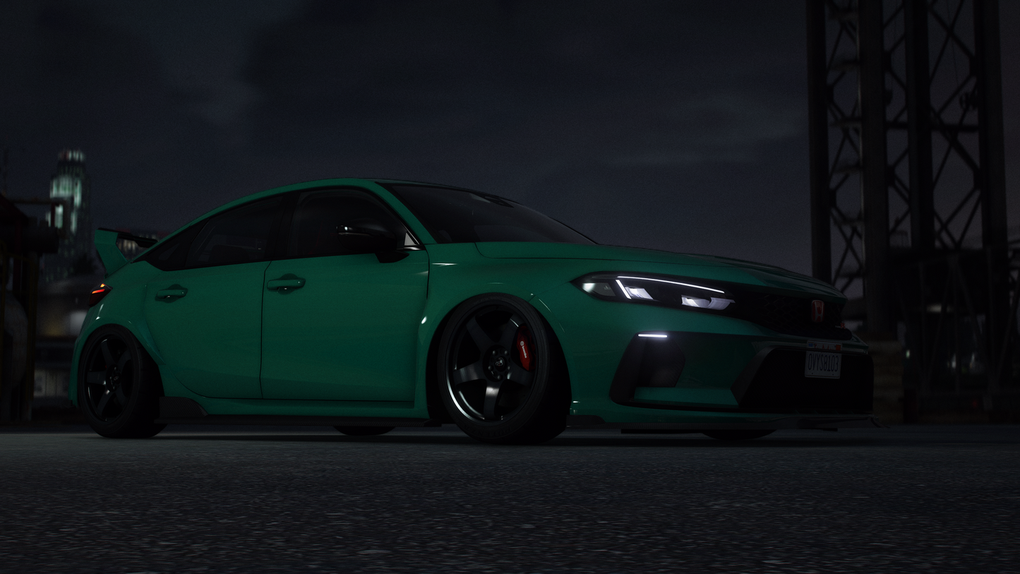 Honda Civic Type-R FL5 2023 [60+ Tuning / Liveries / Add-On / Debadged / FiveM / LODS / Replace]