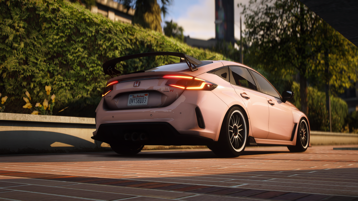 Honda Civic Type-R FL5 2023 [60+ Tuning / Liveries / Add-On / Debadged / FiveM / LODS / Replace]