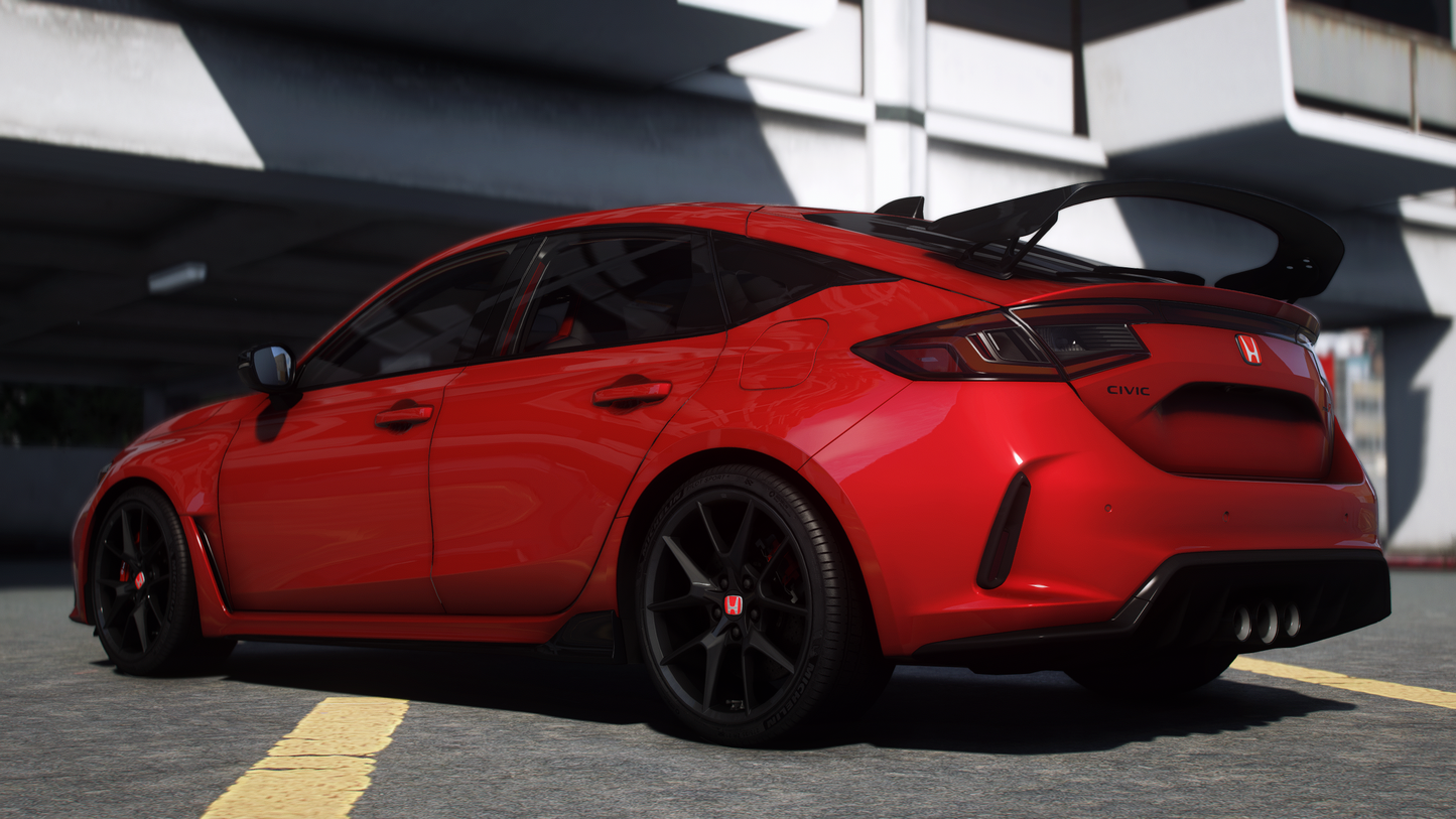 Honda Civic Type-R FL5 2023 [60+ Tuning / Liveries / Add-On / Debadged / FiveM / LODS / Replace]