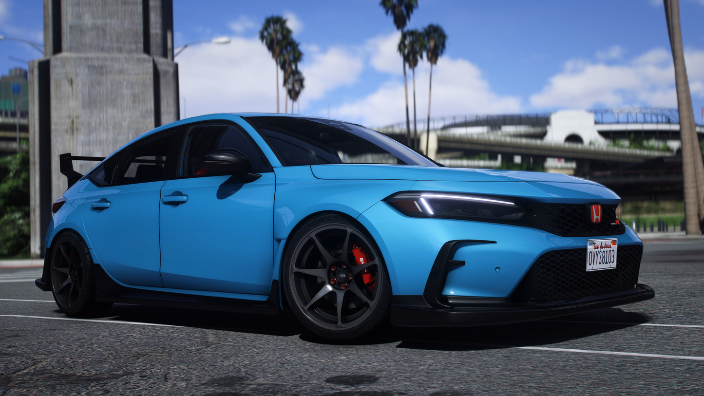 Honda Civic Type-R FL5 2023 [60+ Tuning / Liveries / Add-On / Debadged / FiveM / LODS / Replace]