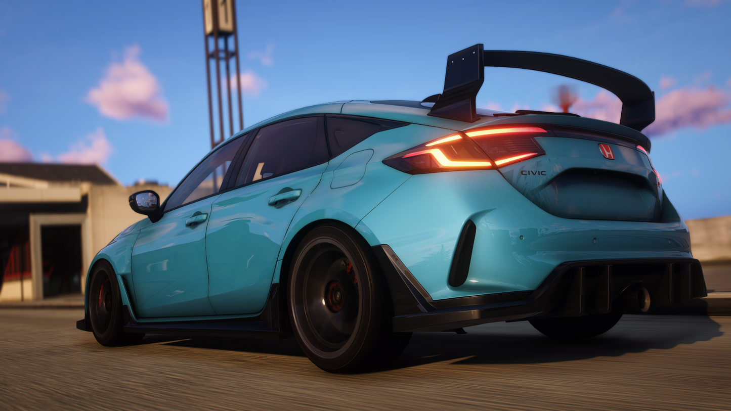 Honda Civic Type-R FL5 2023 [60+ Tuning / Liveries / Add-On / Debadged / FiveM / LODS / Replace]