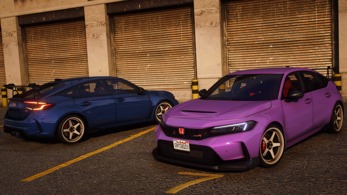 Honda Civic Type-R FL5 2023 [60+ Tuning / Liveries / Add-On / Debadged / FiveM / LODS / Replace]