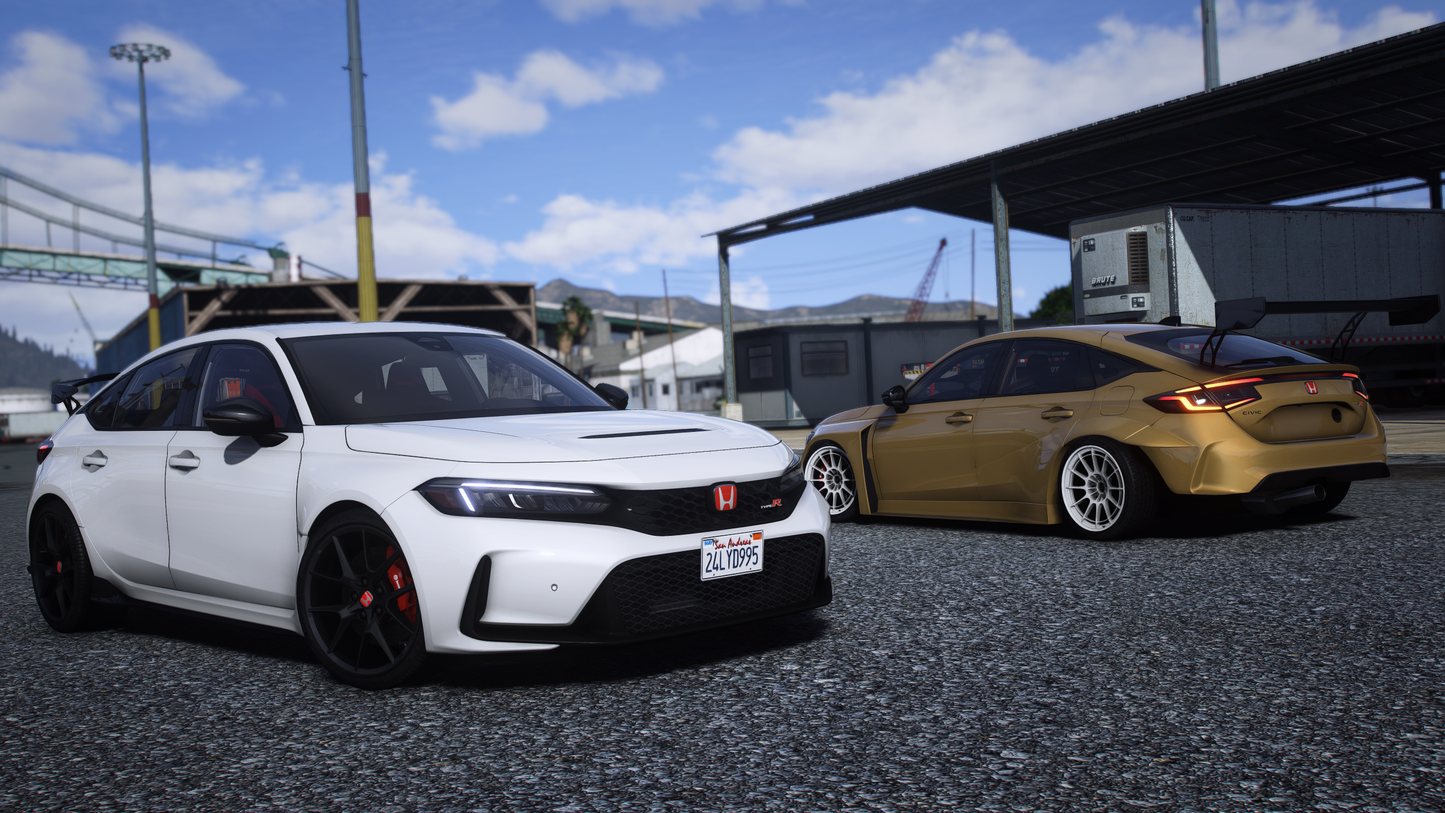 Honda Civic Type-R FL5 2023 [60+ Tuning / Liveries / Add-On / Debadged / FiveM / LODS / Replace]