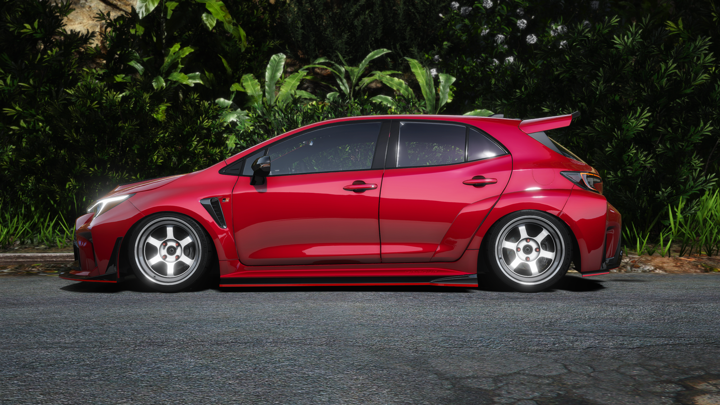 Toyota Corolla GR 2024 [60+ Tuning / Liveries / Add-On / Debadged / FiveM / LODS / Replace]