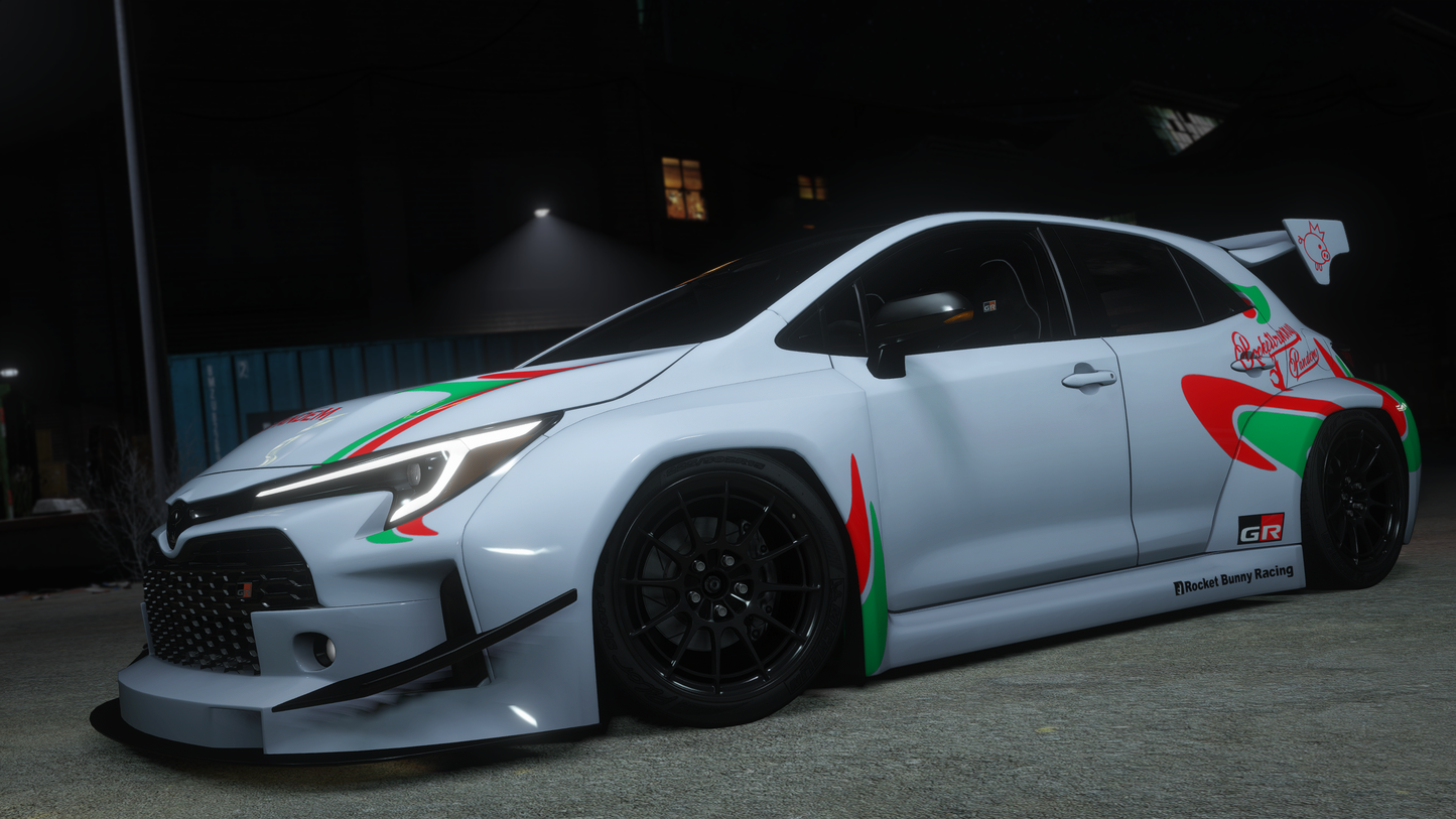 Toyota Corolla GR 2024 [60+ Tuning / Liveries / Add-On / Debadged / FiveM / LODS / Replace]