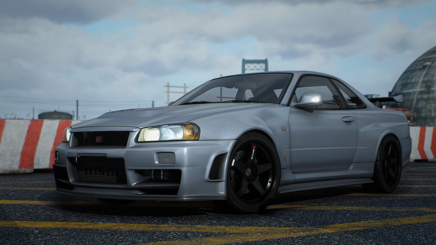 Nissan Skyline GT-R + GT-T R34 Pack [360+ Tuning / 40+ Liveries / Add-On / Debadged / FiveM / LODS]