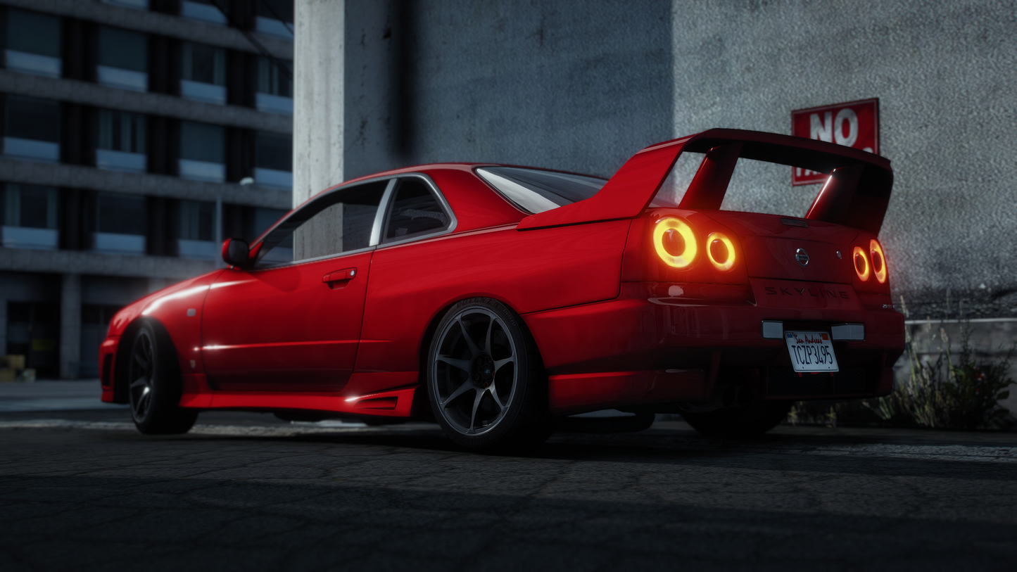 Nissan Skyline GT-R + GT-T R34 Pack [360+ Tuning / 40+ Liveries / Add-On / Debadged / FiveM / LODS]