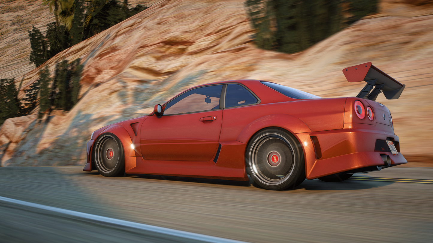 Nissan Skyline GT-R + GT-T R34 Pack [360+ Tuning / 40+ Liveries / Add-On / Debadged / FiveM / LODS]