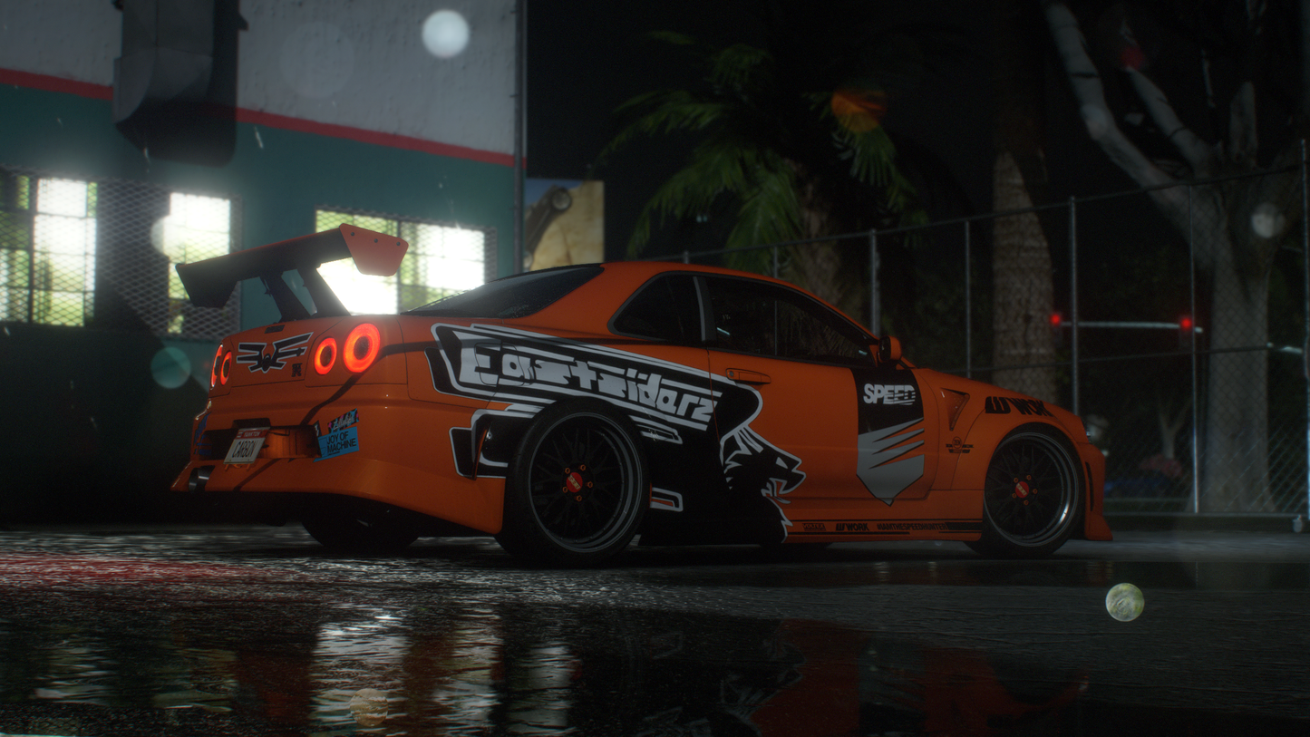 Nissan Skyline GT-R + GT-T R34 Pack [360+ Tuning / 40+ Liveries / Add-On / Debadged / FiveM / LODS]