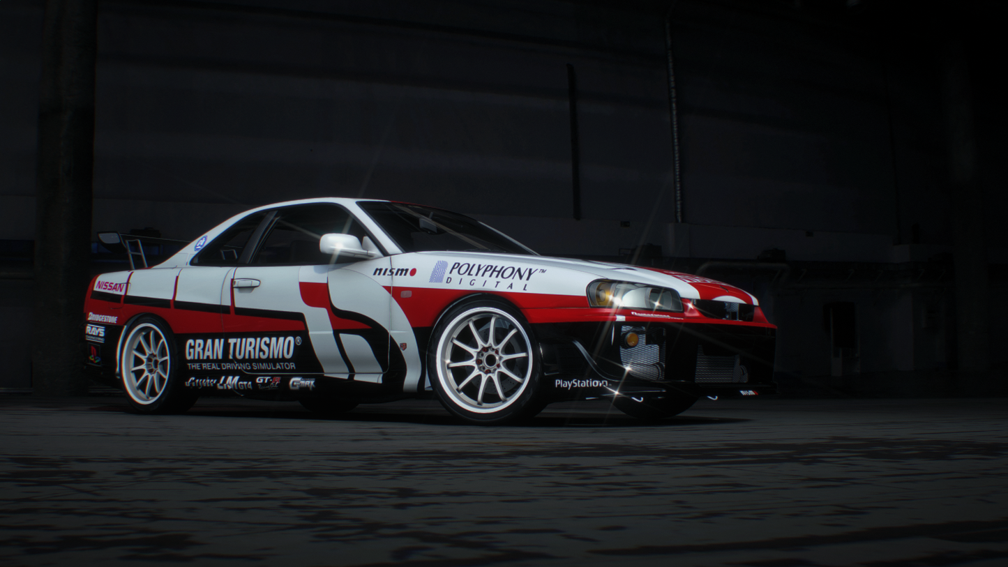 Nissan Skyline GT-R + GT-T R34 Pack [360+ Tuning / 40+ Liveries / Add-On / Debadged / FiveM / LODS]