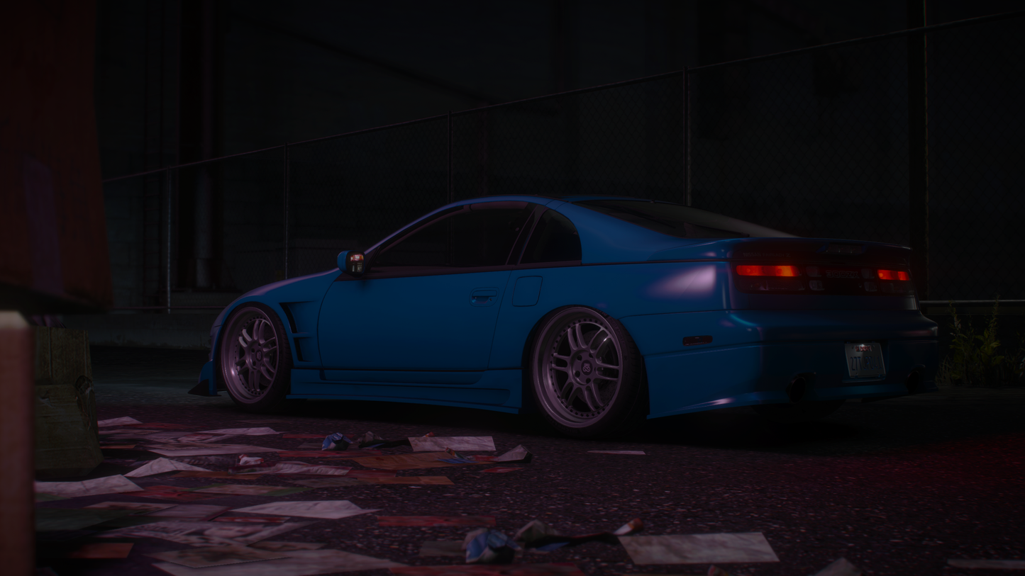 Nissan 300zx Twin Turbo Z32 [140+ Tuning / 15+ Liveries / Add-On / Debadged / FiveM / LODS]