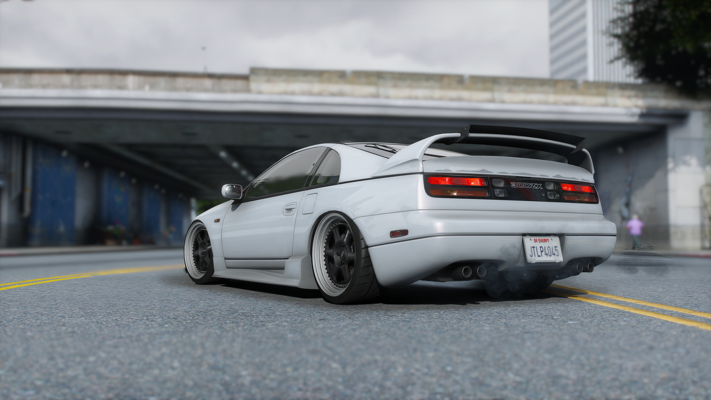 Nissan 300zx Twin Turbo Z32 [140+ Tuning / 15+ Liveries / Add-On / Debadged / FiveM / LODS]