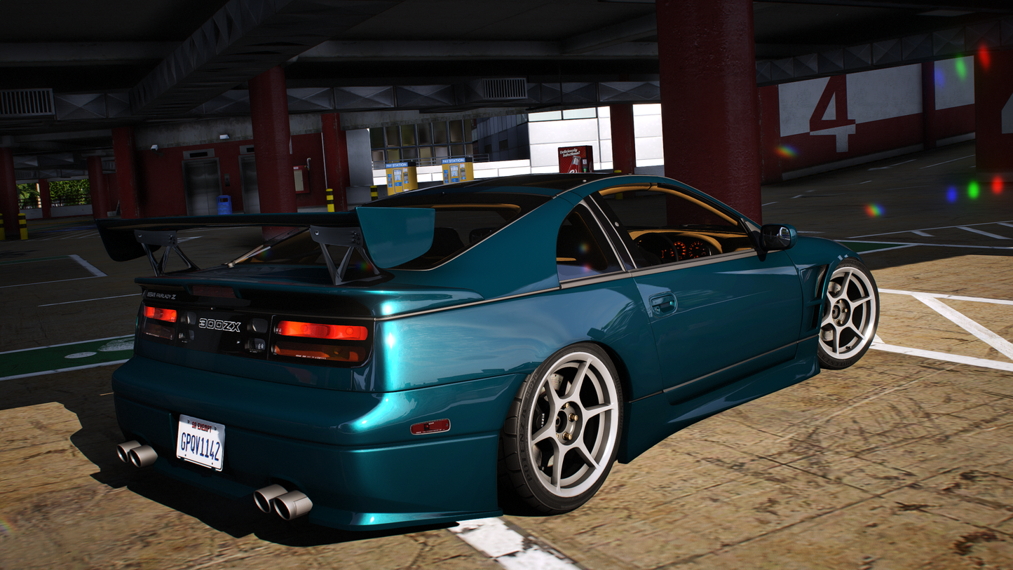 Nissan 300zx Twin Turbo Z32 [140+ Tuning / 15+ Liveries / Add-On / Debadged / FiveM / LODS]
