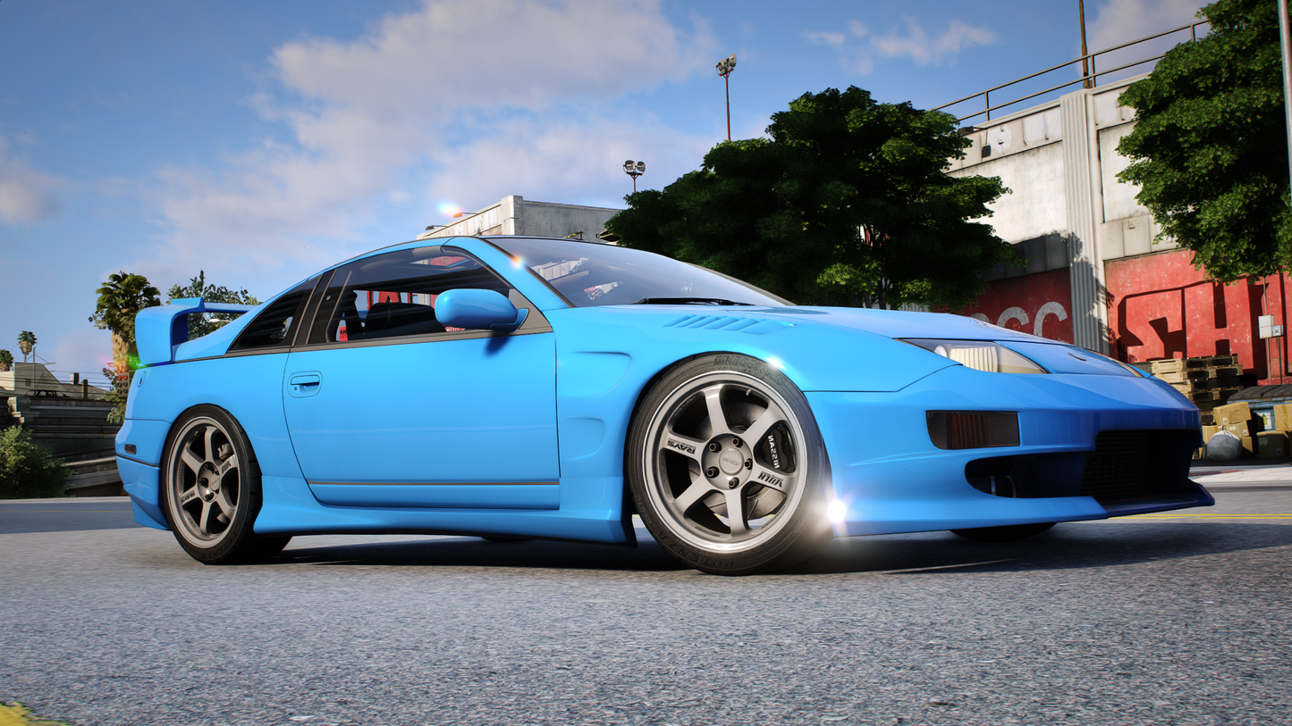 Nissan 300zx Twin Turbo Z32 [140+ Tuning / 15+ Liveries / Add-On / Debadged / FiveM / LODS]