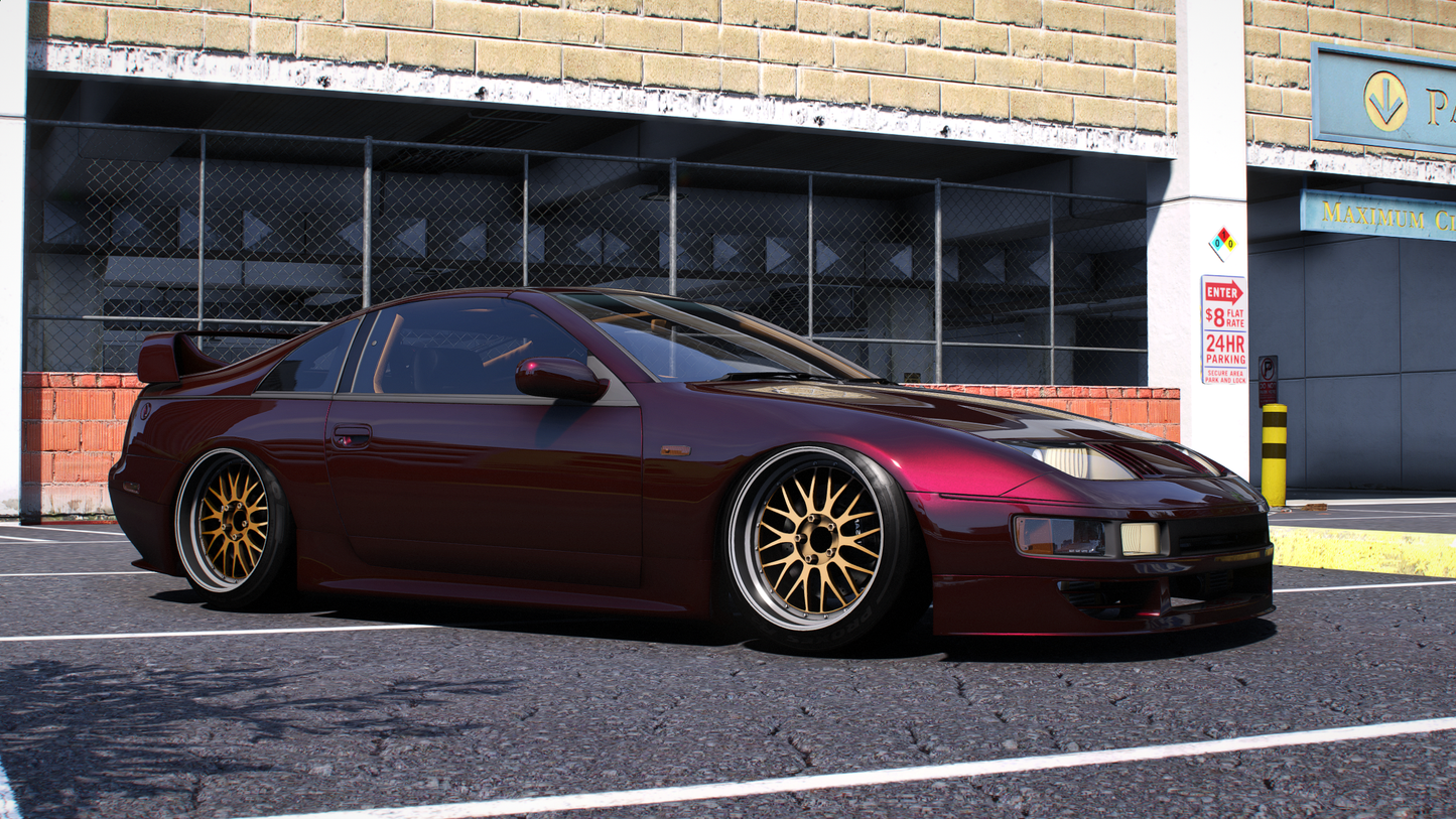 Nissan 300zx Twin Turbo Z32 [140+ Tuning / 15+ Liveries / Add-On / Debadged / FiveM / LODS]
