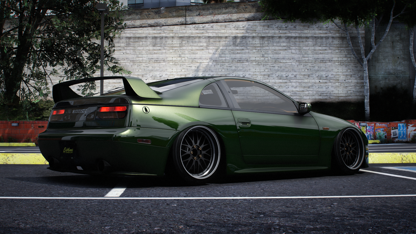 Nissan 300zx Twin Turbo Z32 [140+ Tuning / 15+ Liveries / Add-On / Debadged / FiveM / LODS]