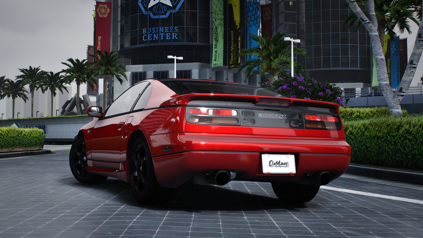 Nissan 300zx Twin Turbo Z32 [140+ Tuning / 15+ Liveries / Add-On / Debadged / FiveM / LODS]