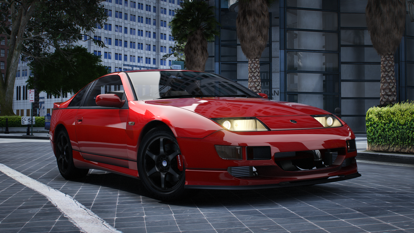 Nissan 300zx Twin Turbo Z32 [140+ Tuning / 15+ Liveries / Add-On / Debadged / FiveM / LODS]