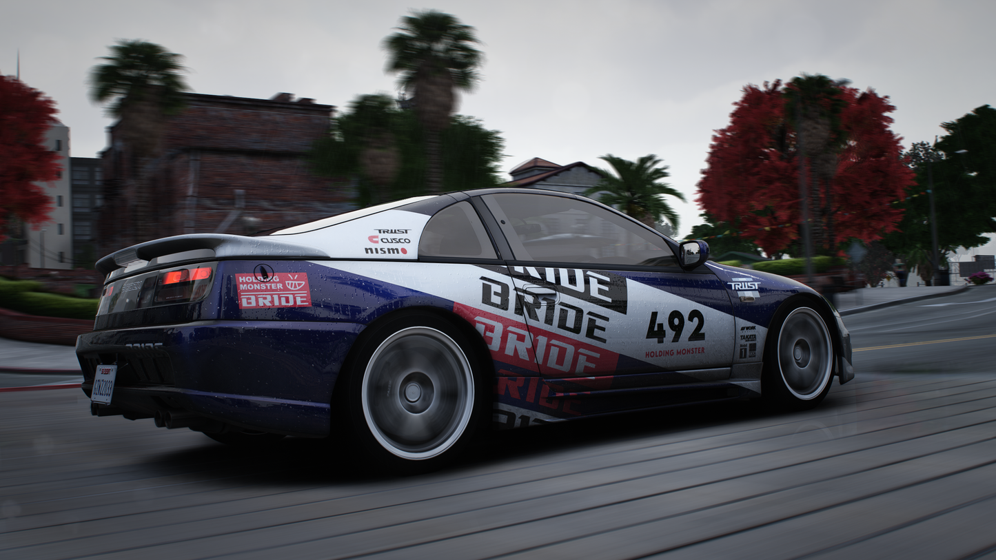 Nissan 300zx Twin Turbo Z32 [140+ Tuning / 15+ Liveries / Add-On / Debadged / FiveM / LODS]