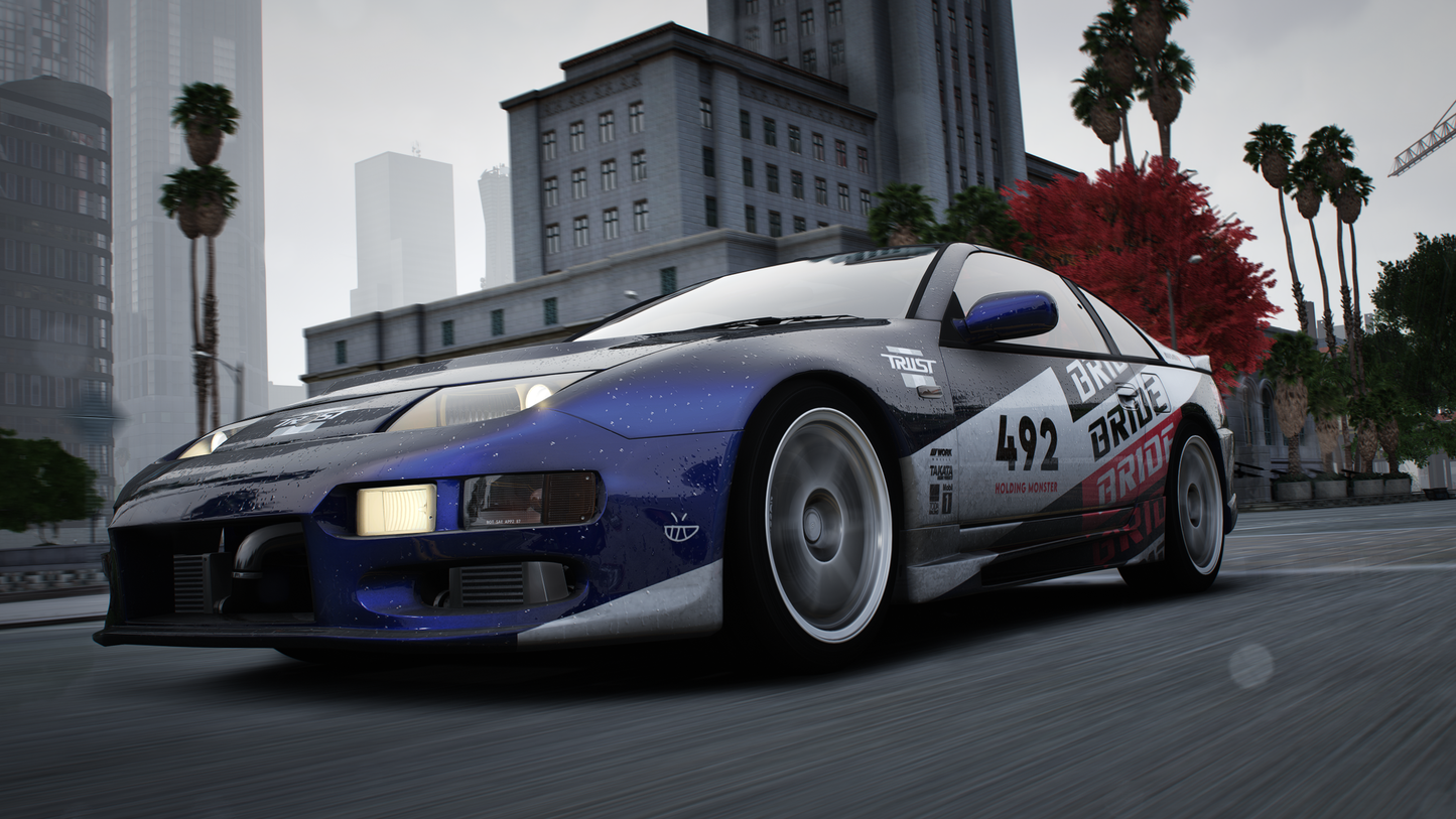 Nissan 300zx Twin Turbo Z32 [140+ Tuning / 15+ Liveries / Add-On / Debadged / FiveM / LODS]