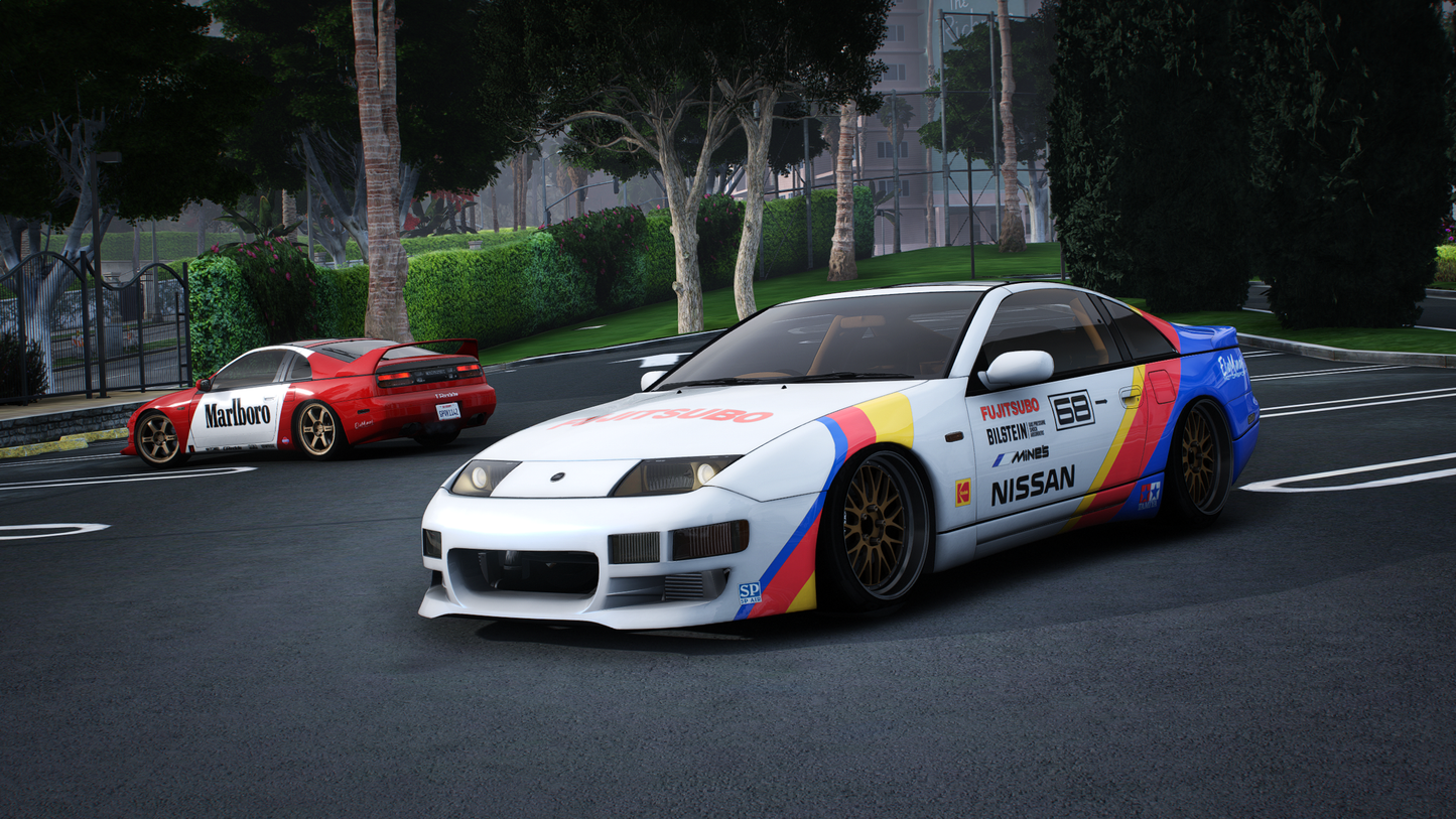 Nissan 300zx Twin Turbo Z32 [140+ Tuning / 15+ Liveries / Add-On / Debadged / FiveM / LODS]