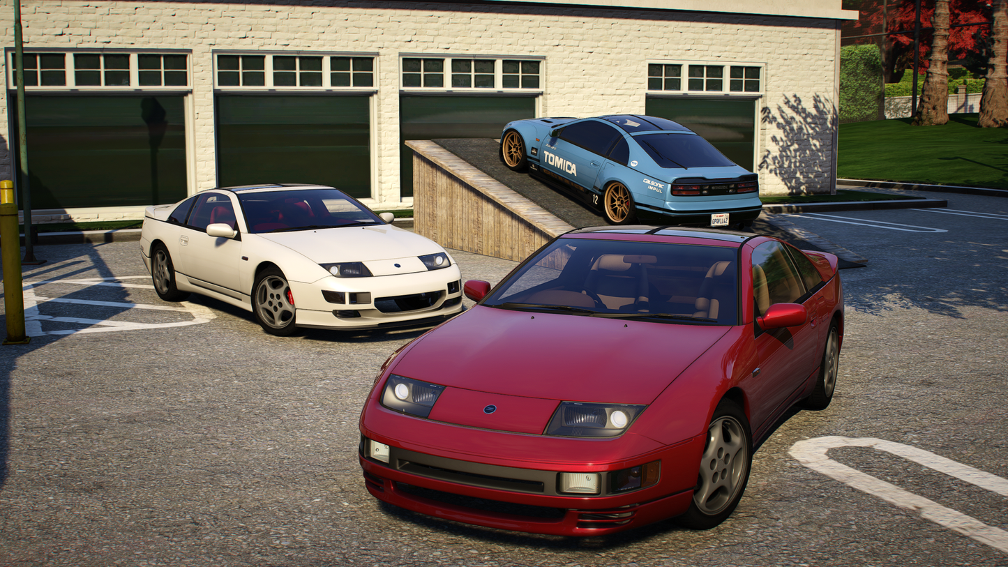 Nissan 300zx Twin Turbo Z32 [140+ Tuning / 15+ Liveries / Add-On / Debadged / FiveM / LODS]