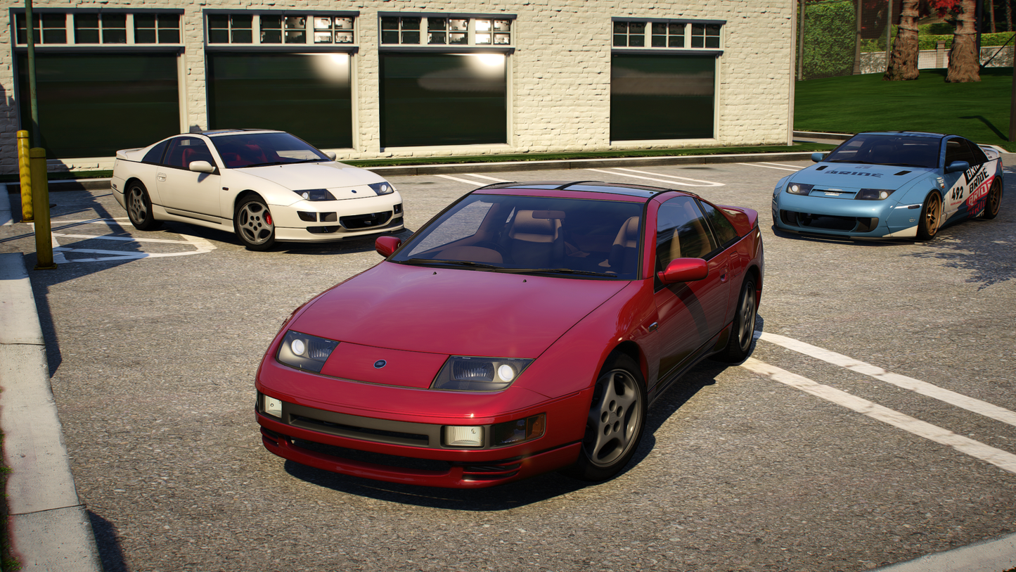 Nissan 300zx Twin Turbo Z32 [140+ Tuning / 15+ Liveries / Add-On / Debadged / FiveM / LODS]