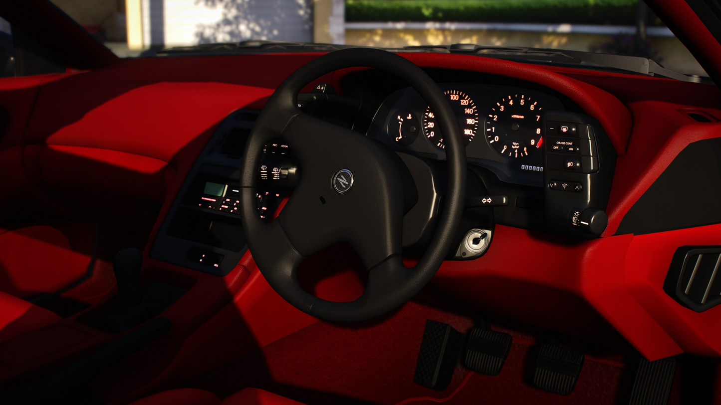 Nissan 300zx Twin Turbo Z32 [140+ Tuning / 15+ Liveries / Add-On / Debadged / FiveM / LODS]