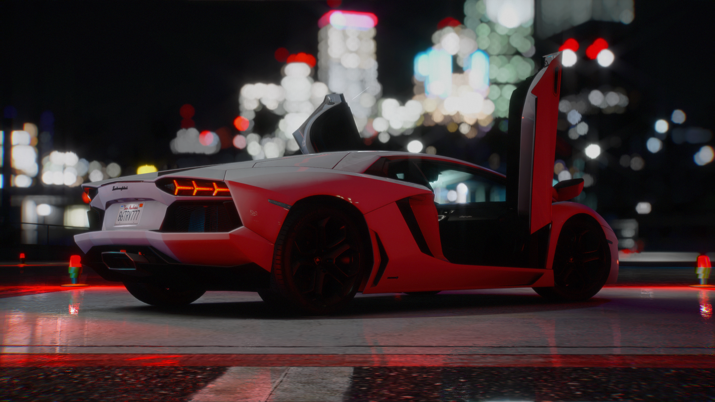 Lamborghini Aventador LP700-4 2012 - GTA 5 & FiveM Car Mod | 170+ Tuning parts