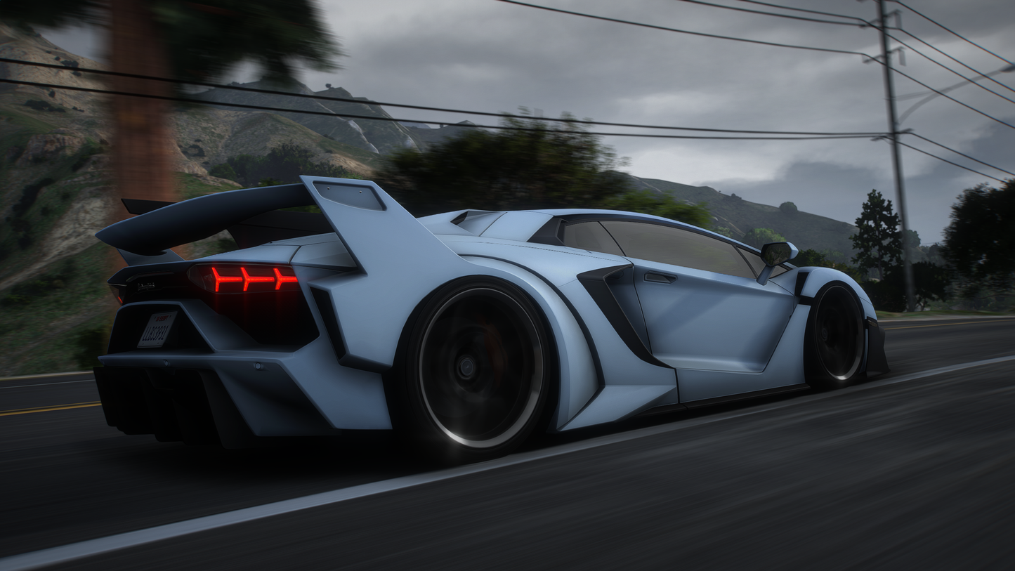 Lamborghini Aventador LP700-4 2012 - GTA 5 & FiveM Car Mod | 170+ Tuning parts